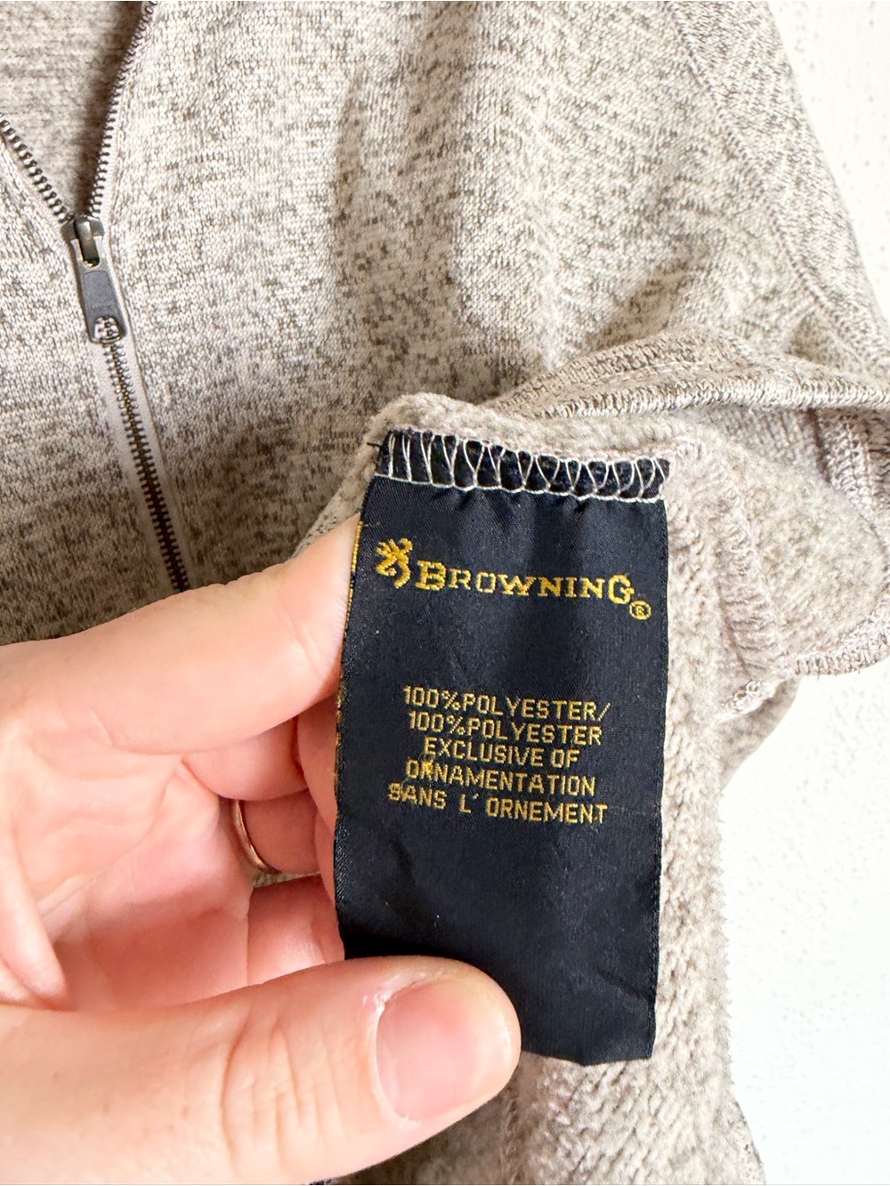 Browning Full Zipper Jacket - Picture 4 of 6